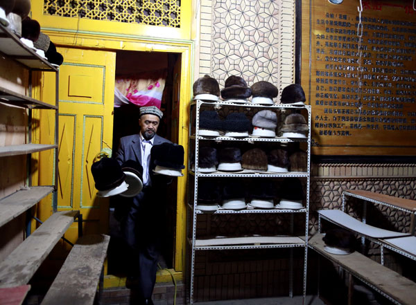 A hat store back in business after the renovation. A hat store back in business after the renovation.