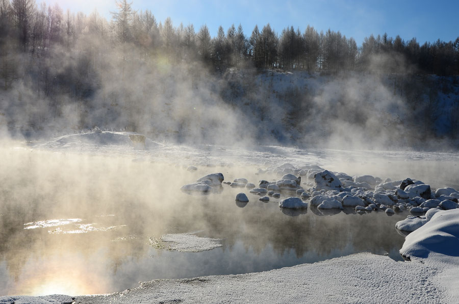 Arxan&apos;s &apos;ice-free&apos; fairytale river